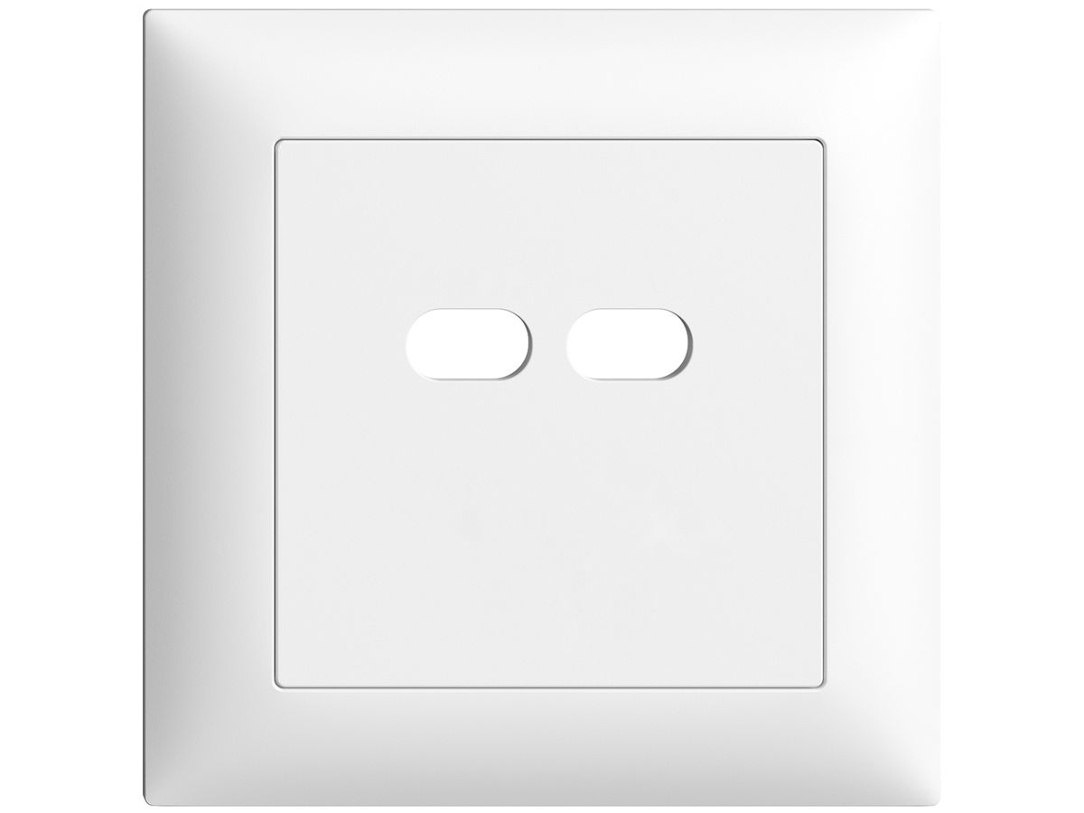 UP-Montageset Feller EDIZIOdue für Steckdose USB 18W 2×Typ C weiss