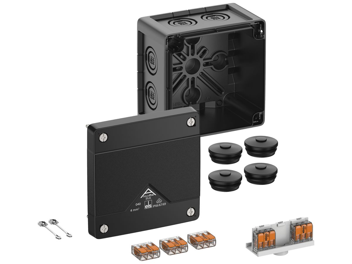 AP-Abzweigdose Spelsberg Abox Pro SLK-4² 102×102×70mm IP66/IP67/IP69 sz