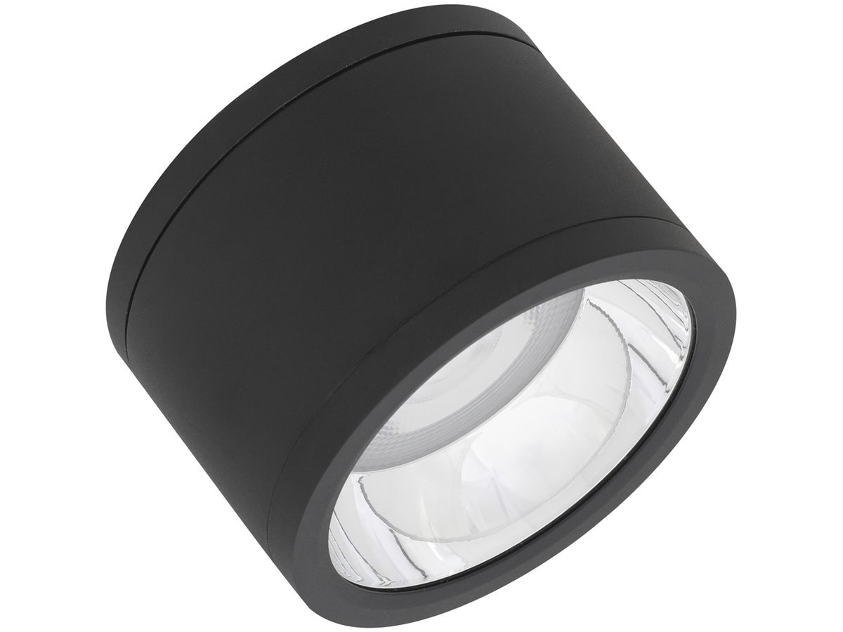 AP-LED-Downlight LEDVANCE DL SURFACE 160 30W 3150lm 3000K IP65 60° schwarz