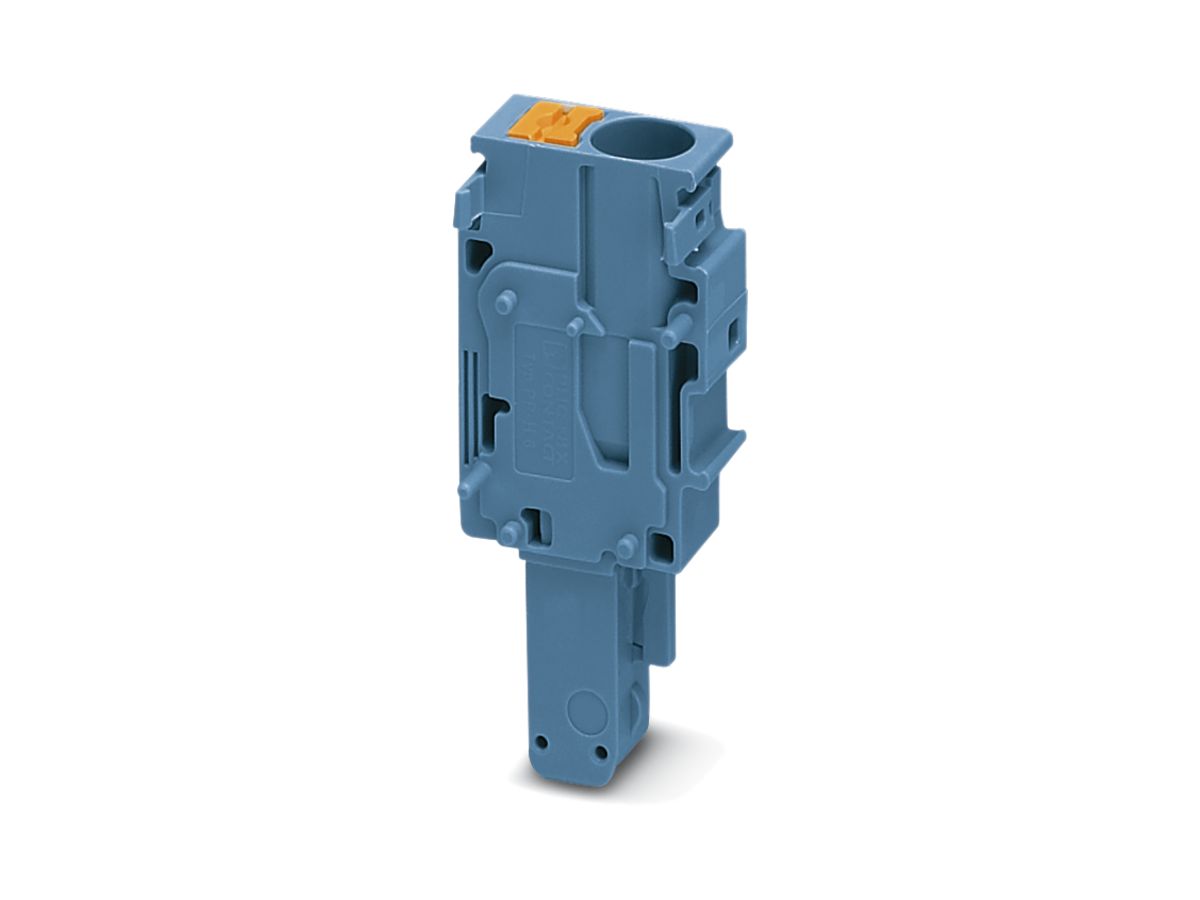 Selbstkonfektionierbarer Stecker Phoenix Contact 1L blau PP-H 6/1-M