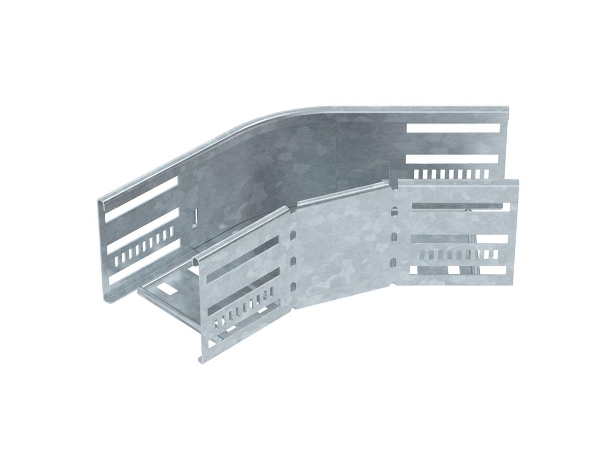 Bogen BET RB 45° 85×100mm Stahl feuerverzinkt