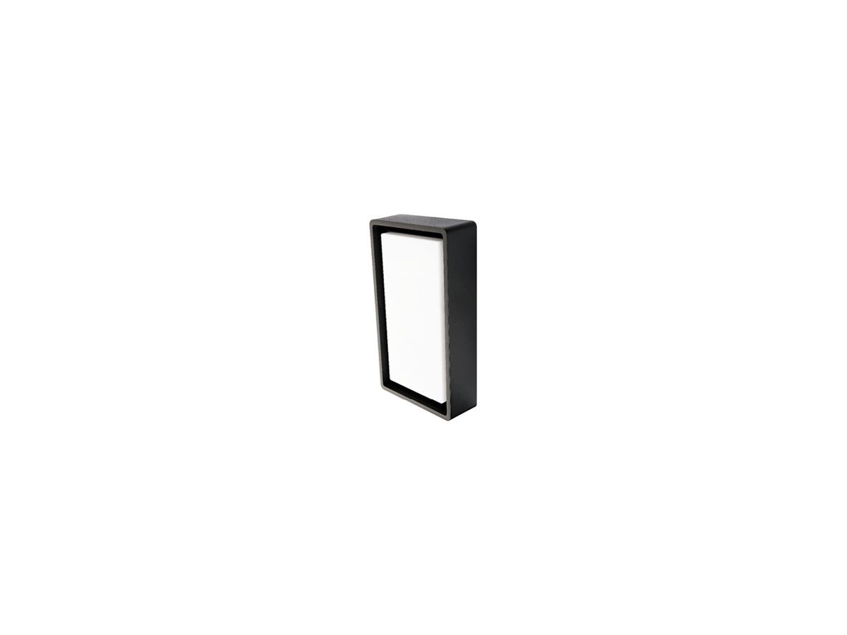 LED-Decken-/Wandleuchte SG Frame 8W 670lm 830 IP65 DIM 320×180mm schwarz