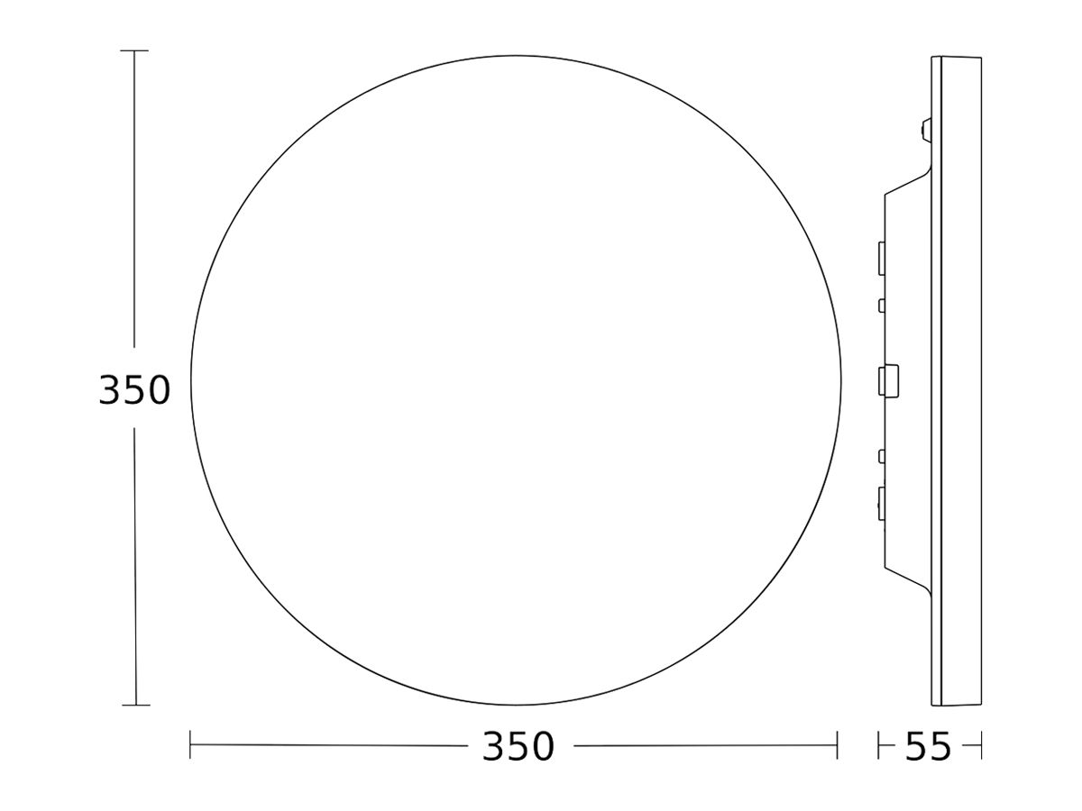 LED-Deckenleuchte Steinel RS PRO R20 plus SEN 15.86W 1976lm 840 IP40 weiss 5 Stk