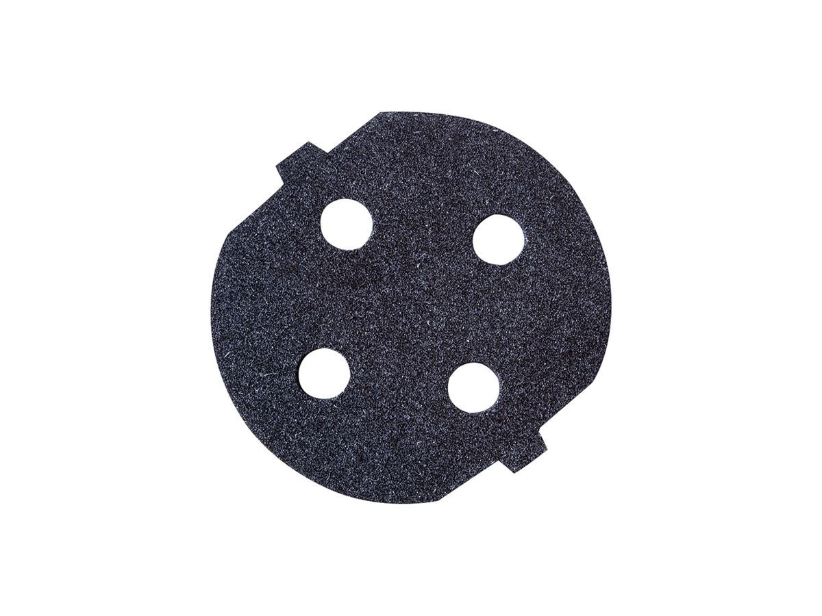 Moosgummi Brennenstuhl für Fixadapter DE-CH Ø35×2mm schwarz