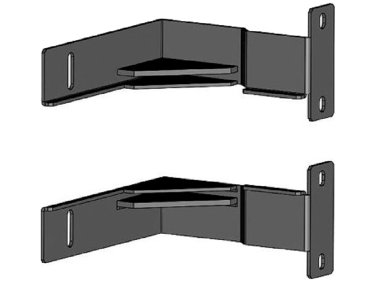 Türpfostenhalterung Easy Rack Stahl für 5 Türpfosten