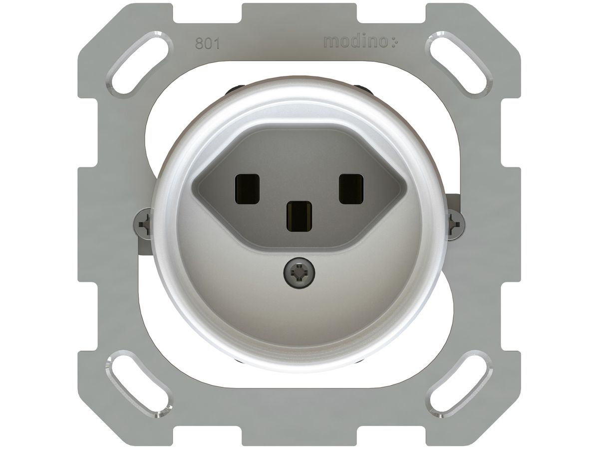 Steckdose MAX HAURI EXO 1×T23, IP55, weiss
