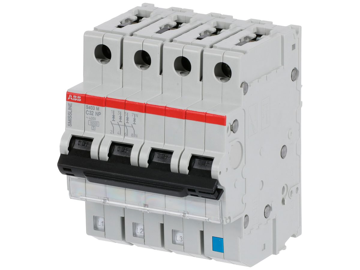 LS-Schalter SMISSLINE TP S 4×32A C 10kA NP