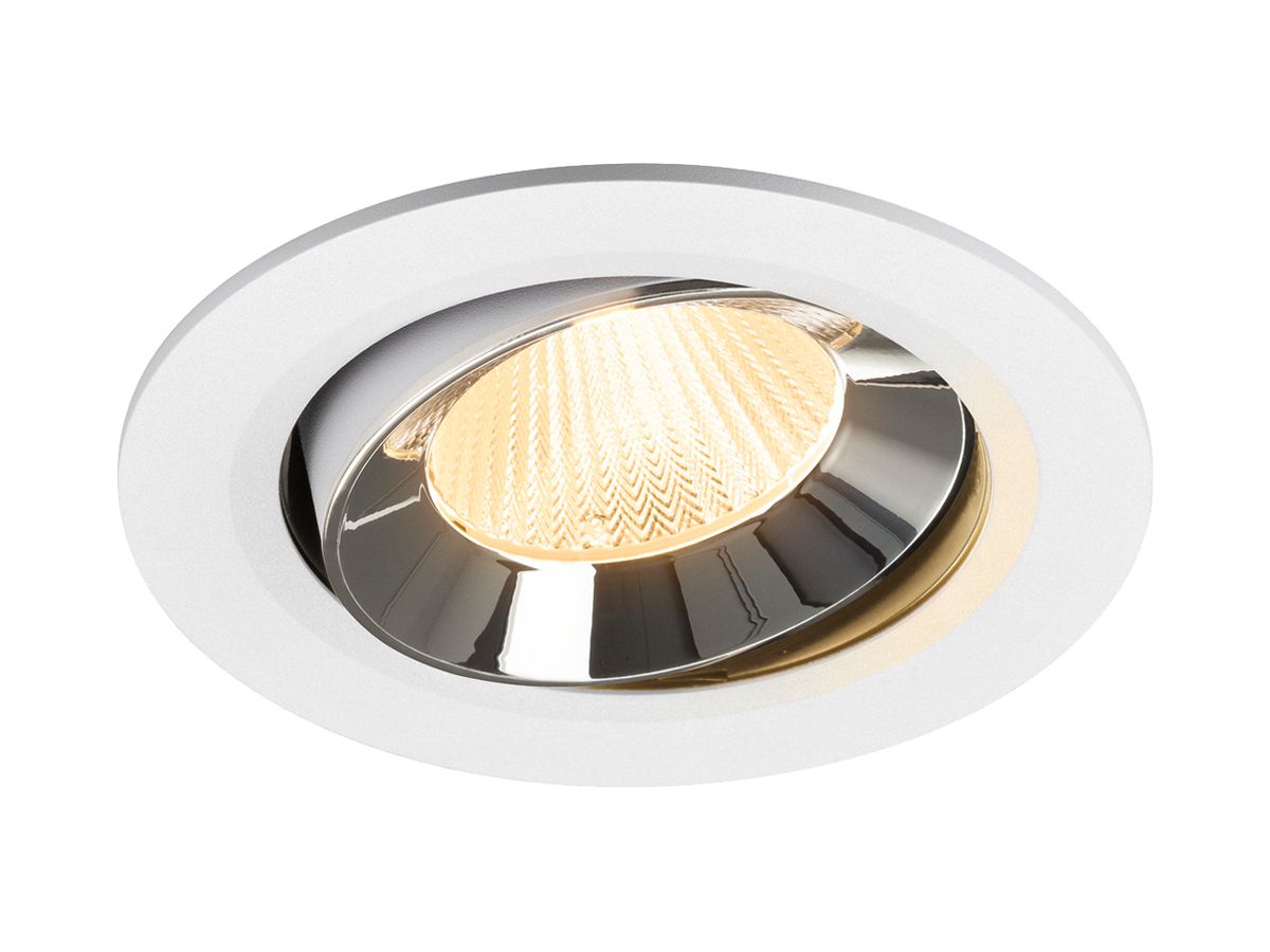 LED-Downlight SLV NUMINOS MOVE L 17W 2500lm 3000K MB DALI Ø145 ws/cr