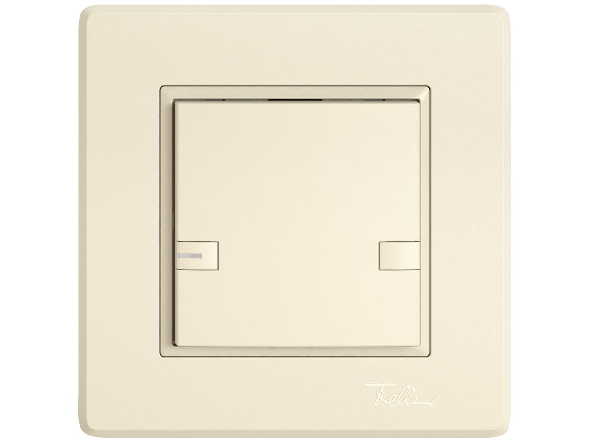 UP-KNX-Taster RGB EDIZIO.liv SNAPFIX® Temperaturfüh.RGB-LED 1×T 2-Tbed.cr