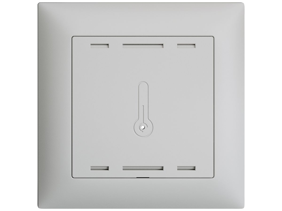 UP-Abdeckset EDIZIOdue Wiser für Raumtemperatursensor 88×88mm hgu