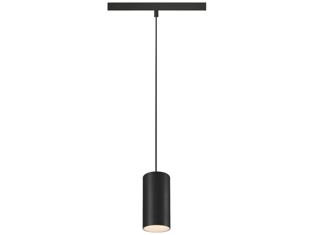 LED-Pendelleuchte SLV NUMINOS S 48V TRACK DALI 16W 1020lm 927 Ø60 sz/ws 20°