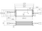 LED-Konverter Tridonic LC 100 24V IP67 L EXC UNV, 100W, 24VDC, 178×68×39mm