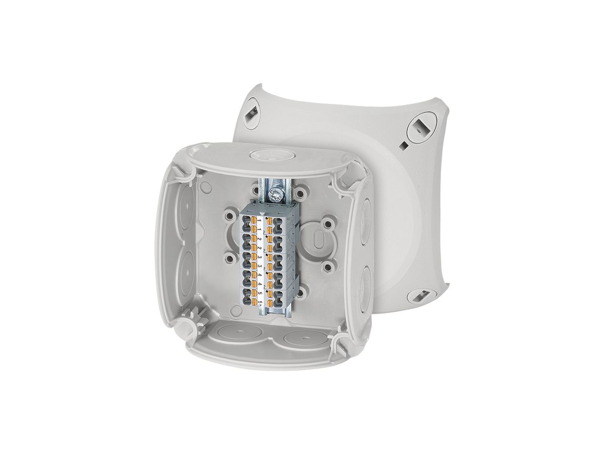 AP-Abzweigdose Gustav Hensel DK 0202 P 93×93×62mm Kunststoff IP66 gu