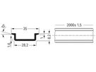 Profilschiene WAGO Al EN50022-35