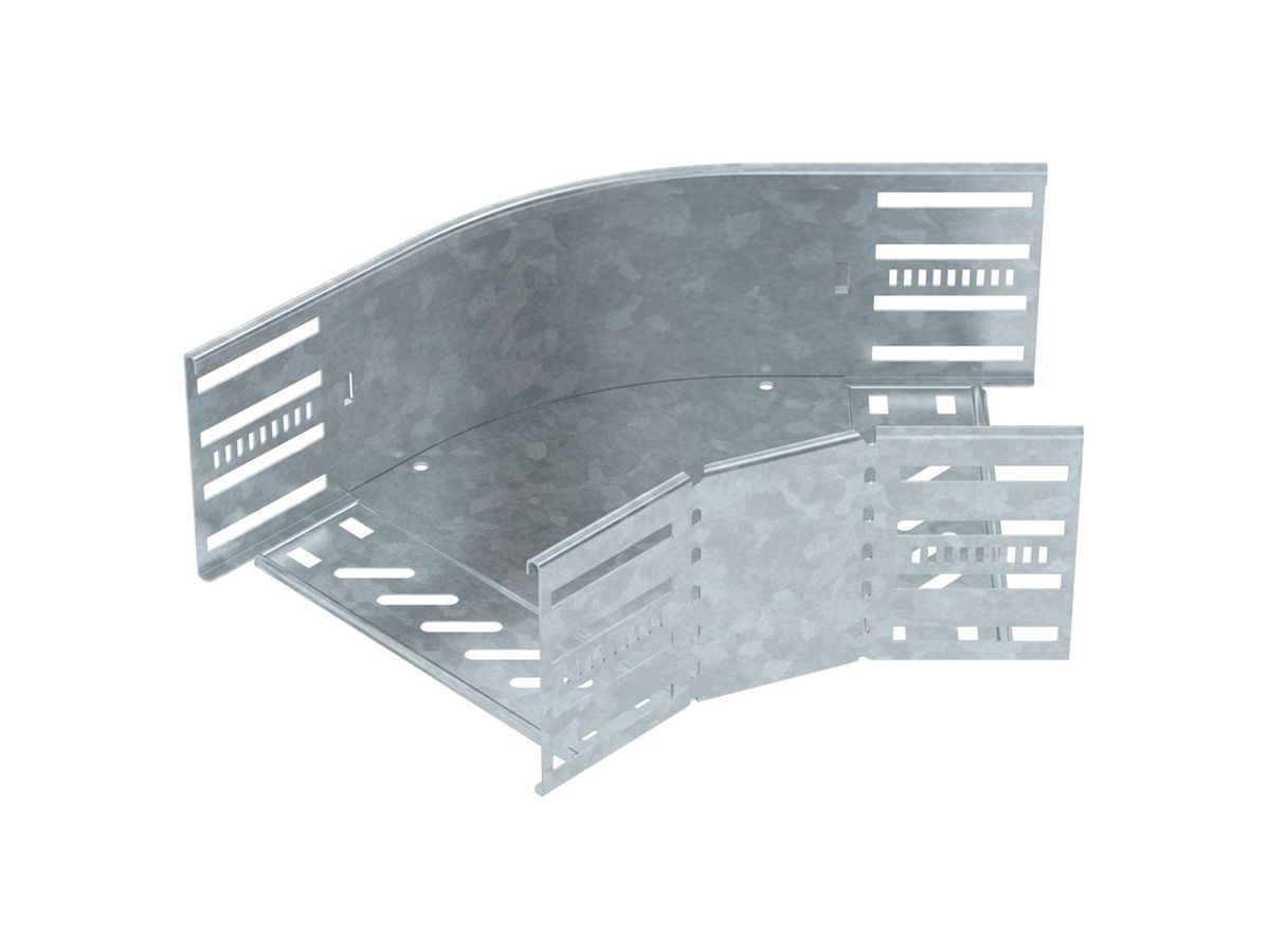 Bogen BET RB 45° 110×200mm Stahl feuerverzinkt