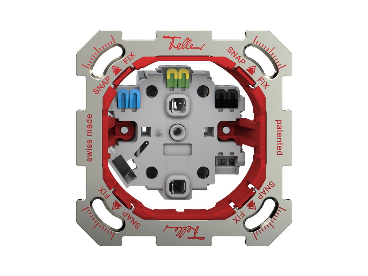 UP-Steckdose Feller SNAPFIX® 2×T13