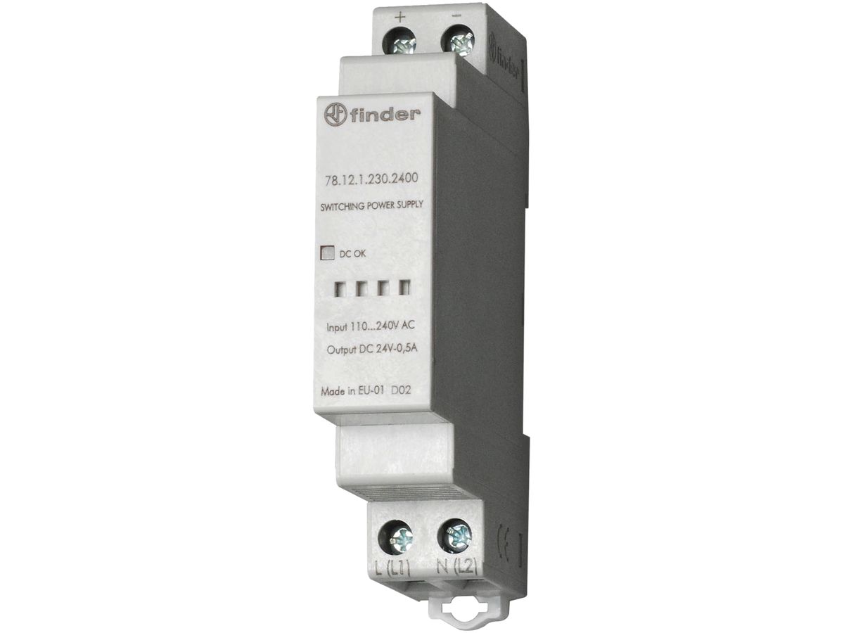 REG-Schaltnetzteil Finder 78.12, 12VDC 12W