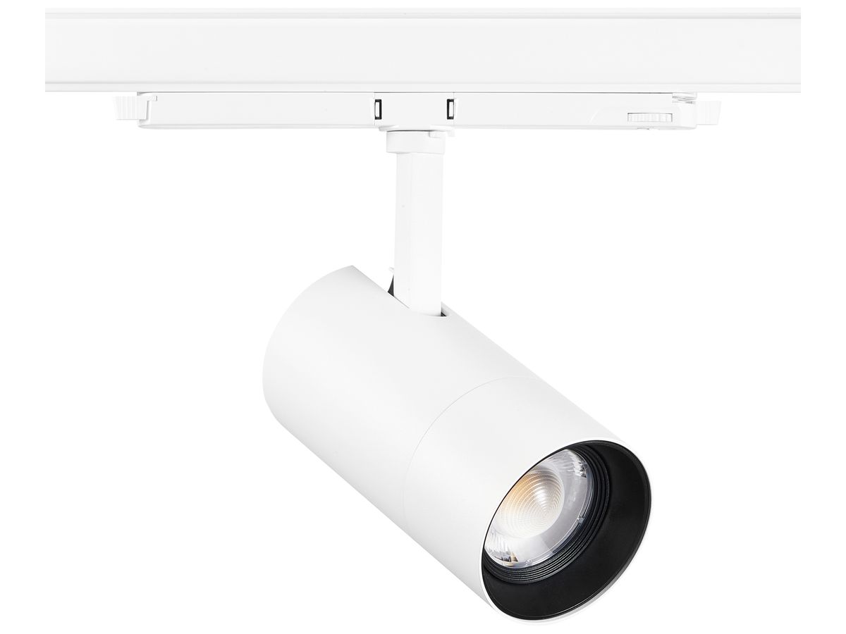 LED-Spot Sylvania Pixo Zoom 24W 1850lm 927…940 17…60° DALI AD3PH Ø85mm weiss