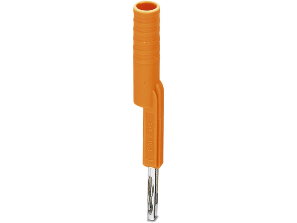 Prüfadapter Phoenix Contact für Prüfstecker Ø4mm orange PAI-4-FIX-5/6