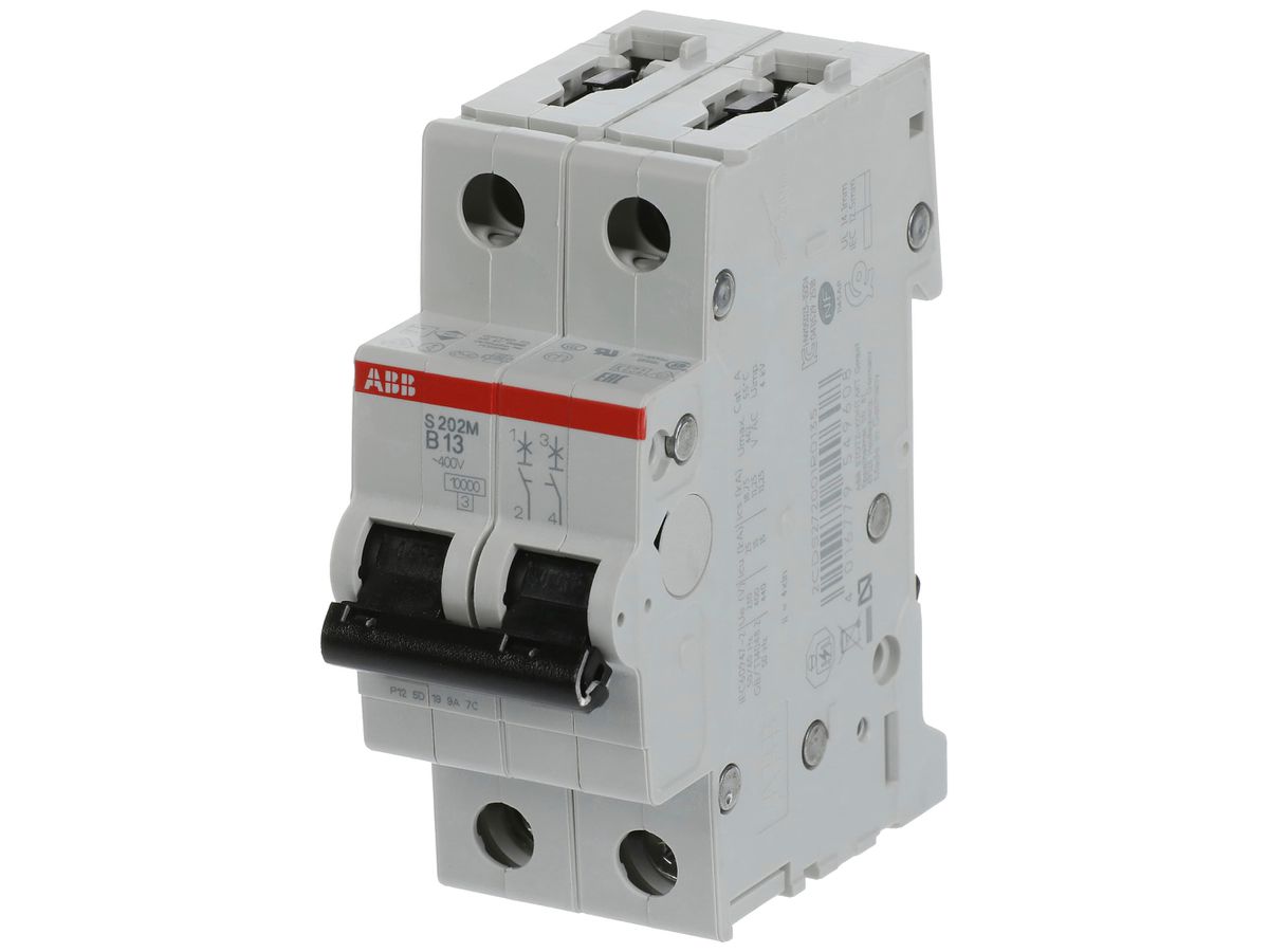 Leitungsschutzschalter ABB S202M-B13 13A B 10kA