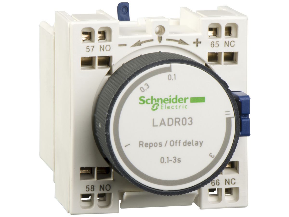 Zeitschaltblock Schneider Electric LADT43 ansprechverzögert TeSys