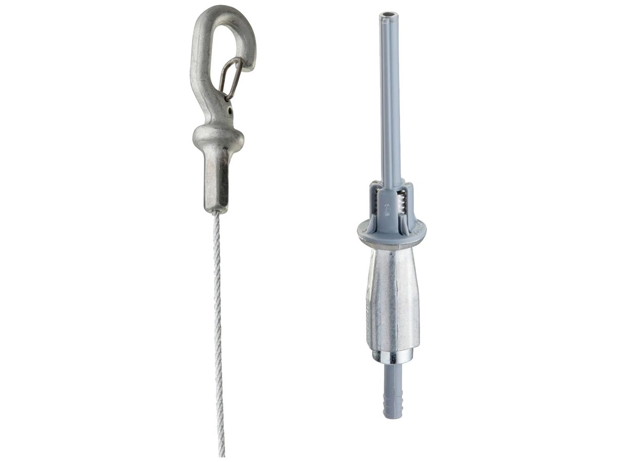 Aufhängung CADDY SPEED LINK SLS, Haken, 2mm, L=2m, Stahl