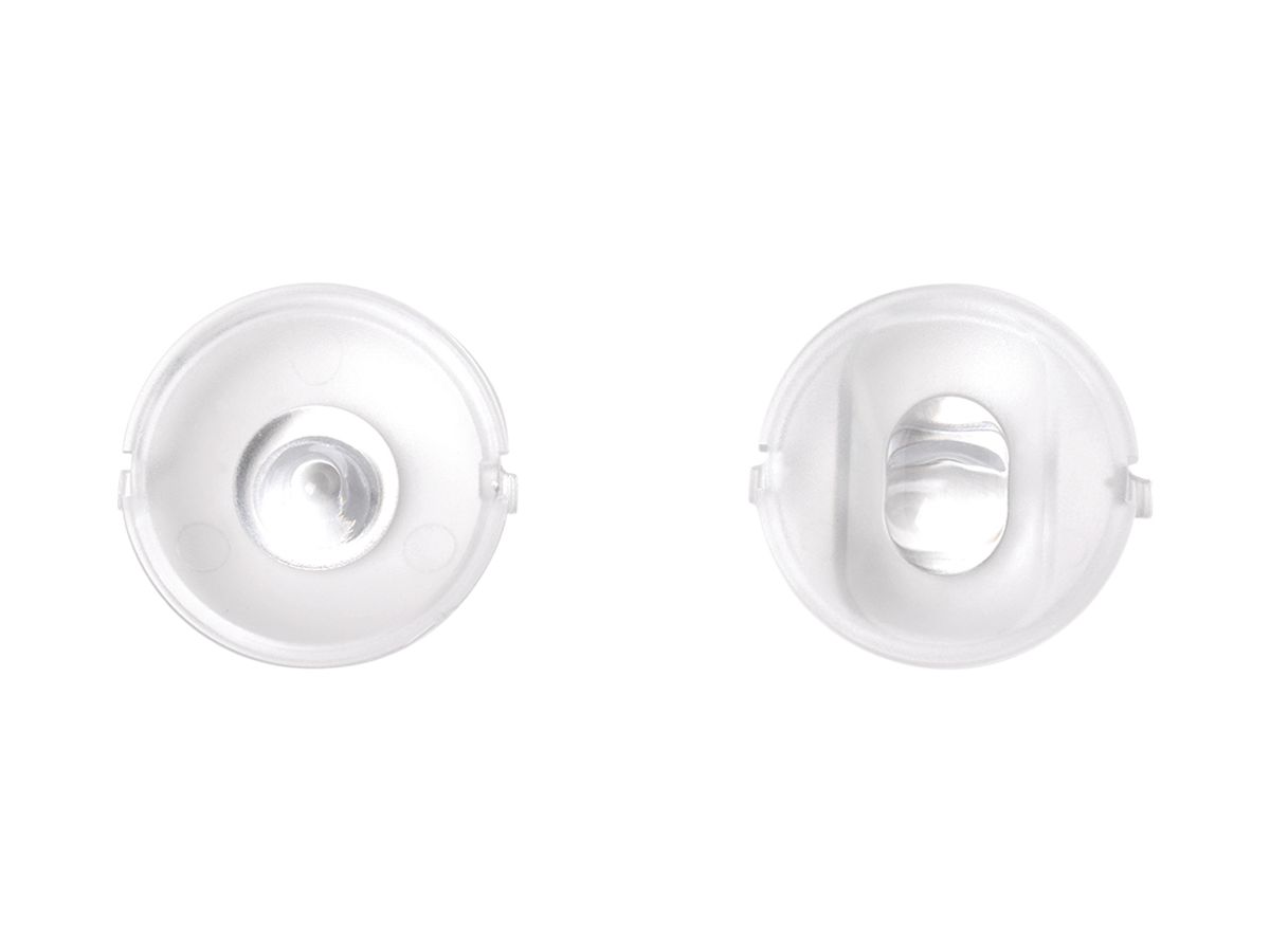 Linsenabdeckung ESYLUX ELH-2 für AP-Variante Ø32×6mm weiss