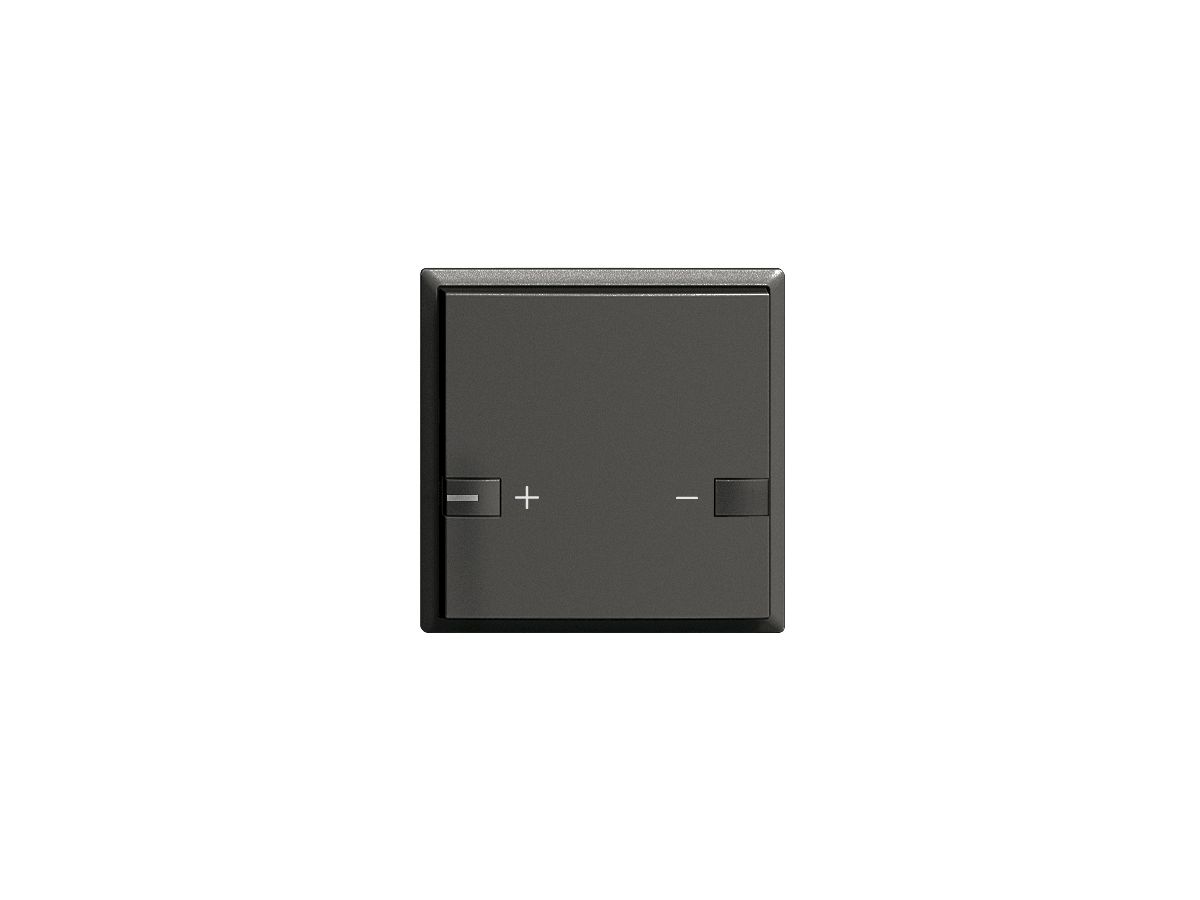 Frontset Dimmer 1…10V 1K/1T ZEP mit LED schwarz