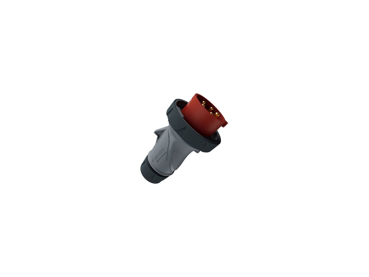 Stecker CEE Mennekes PowerTOP Xtra R 5P 32A 400V 6h rt IP67/IP69 Schraubklemme