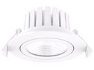 EB-LED-Spot Sir Heian Luna R XL 10W 860lm 3000K IP65 MB DIM Ø90…95mm weiss