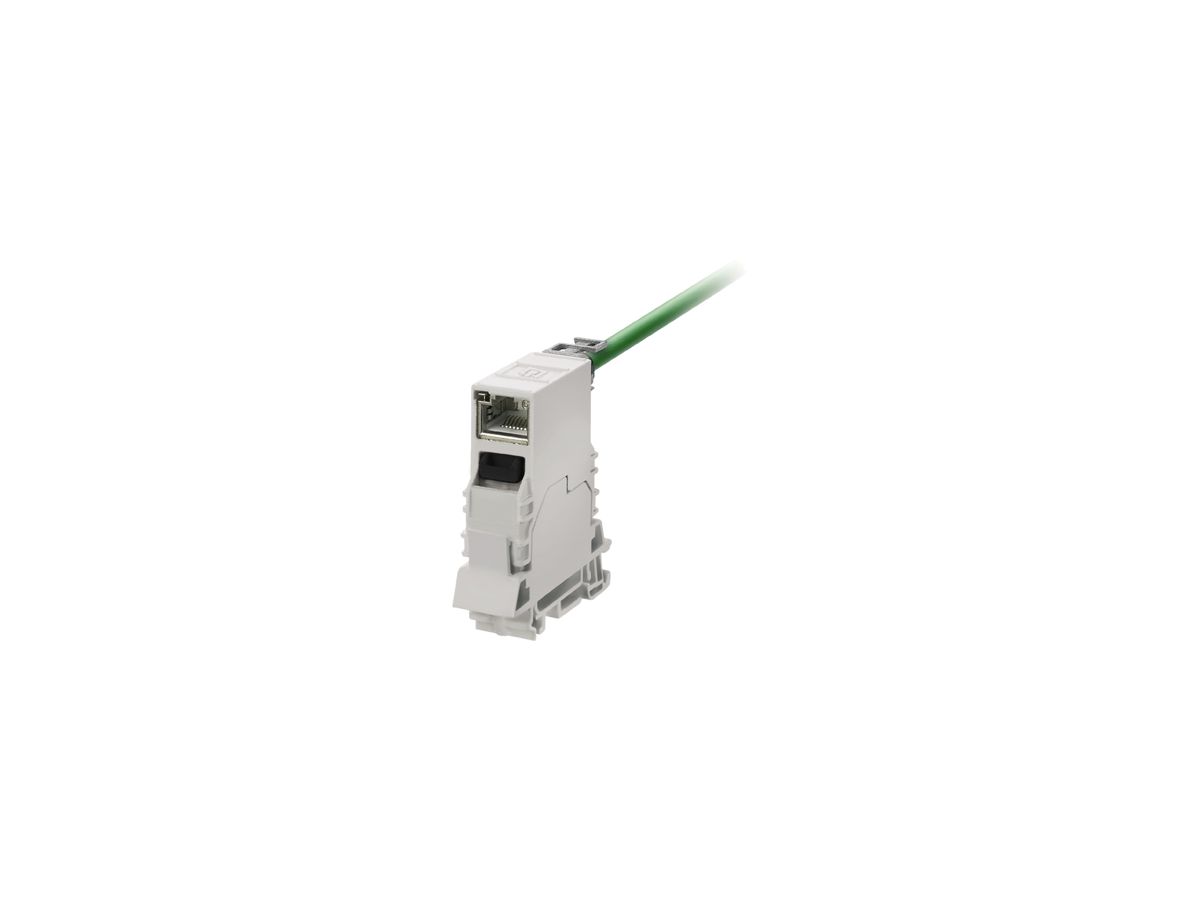 Tragschienen-Outlet RJ45 Weidmüller PROFINET, IP20