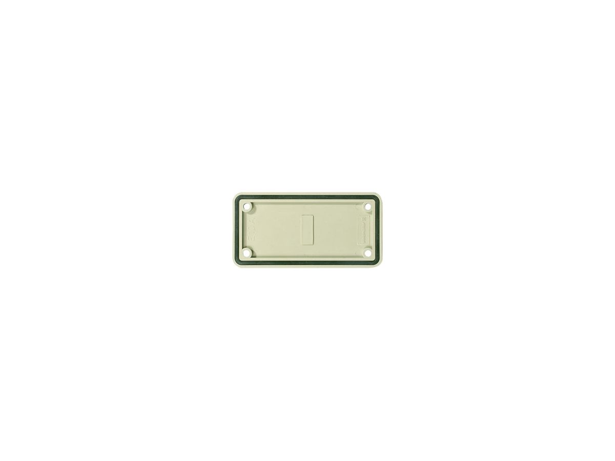 Abdeckplatte Weidmüller ABD-4-GR Gr.4 Kunststoff grau