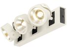 LED-Decken-/Wandleuchte SLV KALU 3, 47W 3000K dimmbar 60° IP20 weiss/schwarz