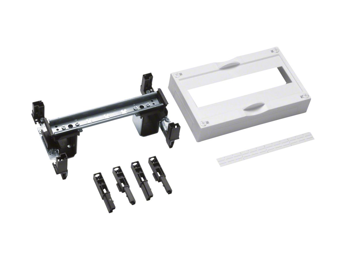 Baustein Hager univers N 150×250mm für Reiheneinbaugeräte waagrecht 12 PLE