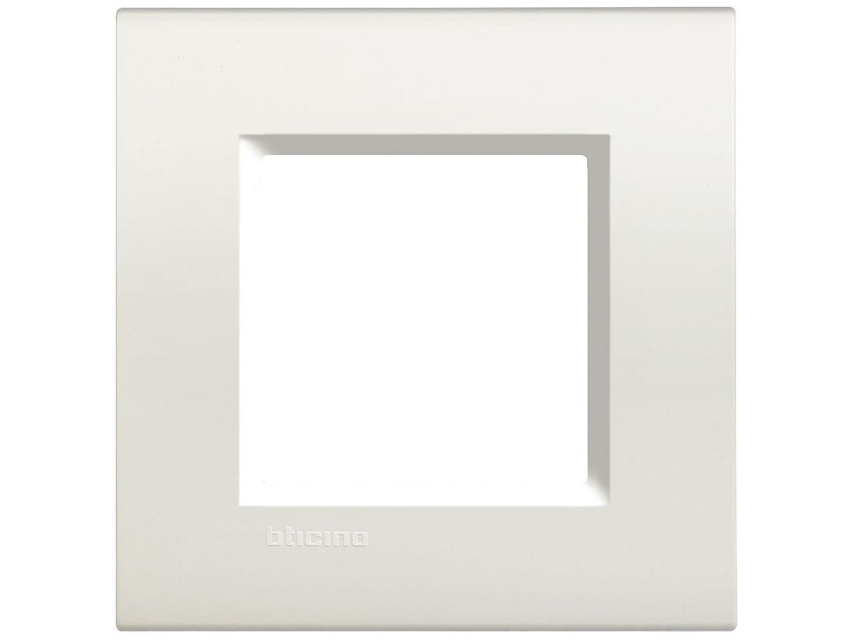 Abdeckrahmen LivingLight 1×2 Module weiss