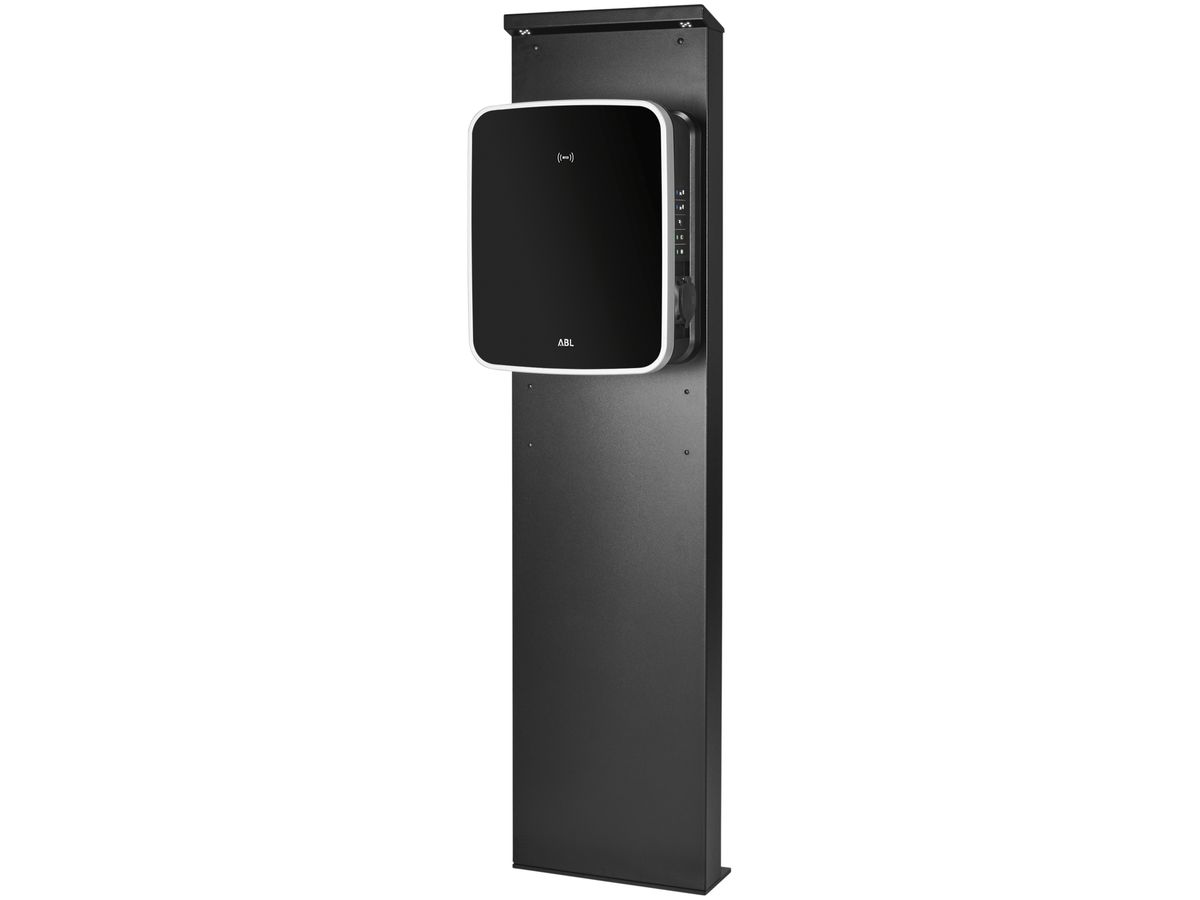 Standsäule ABL POLEMH3 für 1×eMH3 mit LED 1647×405×180mm 20kg IP44