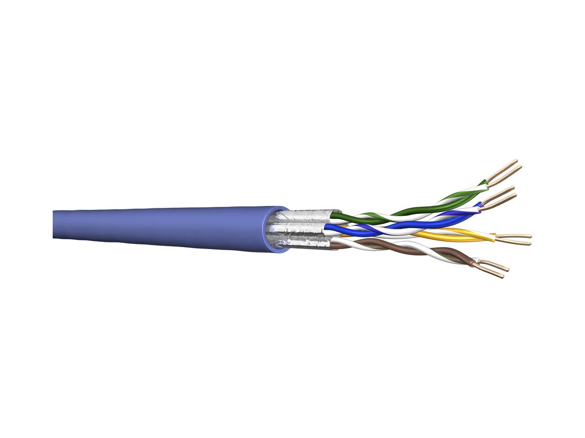 Installationskabel Prysmian Draka UC500 Kat.6A, U/FTP, LSZH, blau, Dca, 305m
