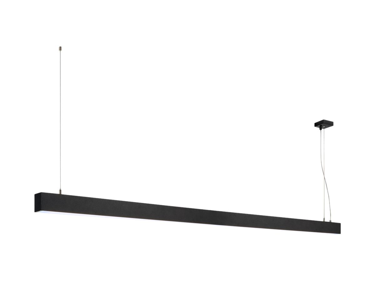 LED-Pendelleuchte SLV GLENOS PD 85W 6600lm 4000K 2m schwarz