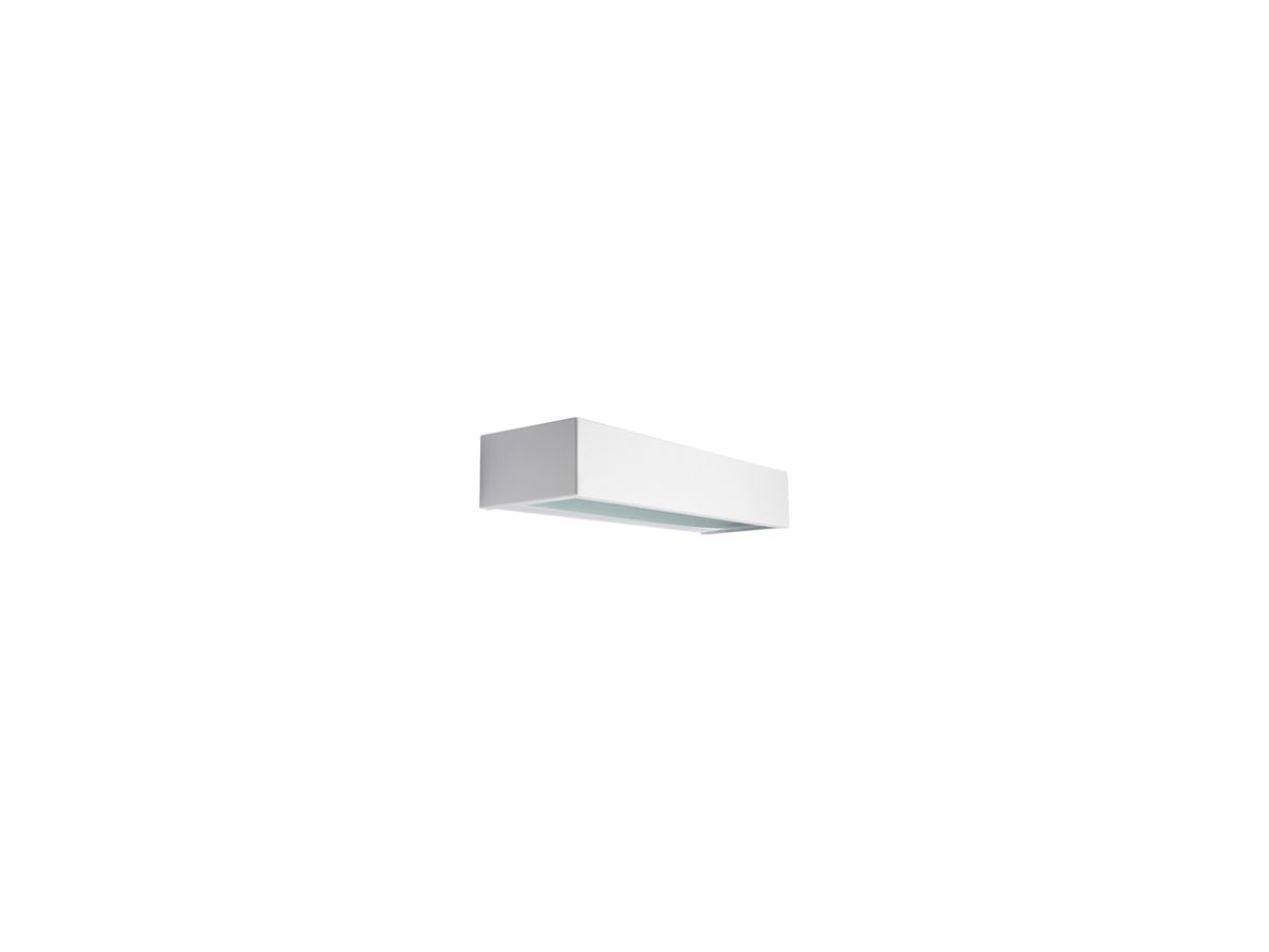 LED-Wandleuchte SG Edge 7W 550lm 827 IP65 DIM direkt 320×103mm weiss