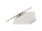 Bogen BET RB W verstellbar 60×500mm Edelstahl A2 blank