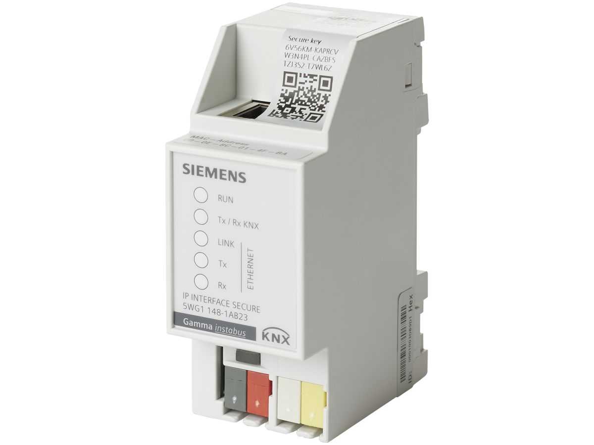 REG-KNX-IP-Schnittstelle Secure Siemens N 148/23, KNXnet/IP