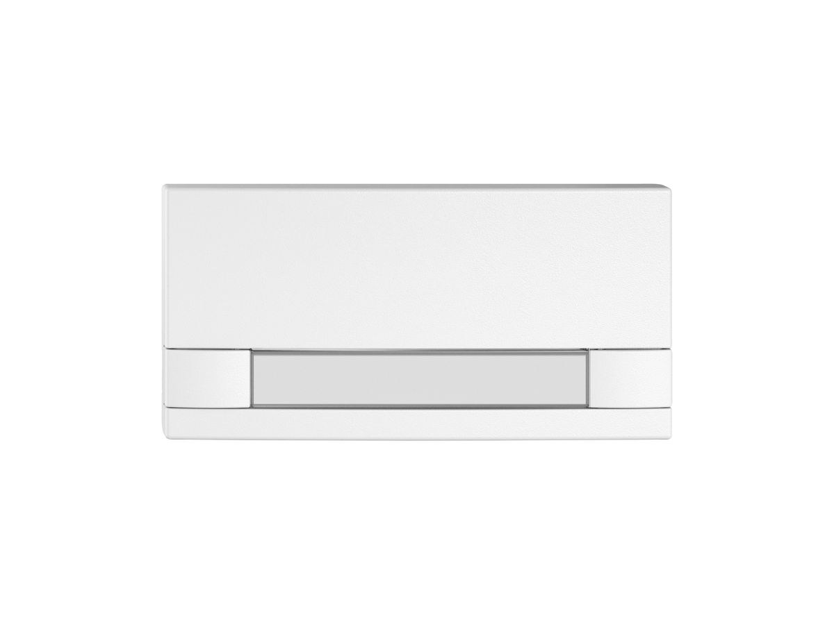 Taste 1/2 EDIZIO.liv KNX&UNI m.SNAPFIX® o.LED m.Papiereinlage 2-Tastenb.ws