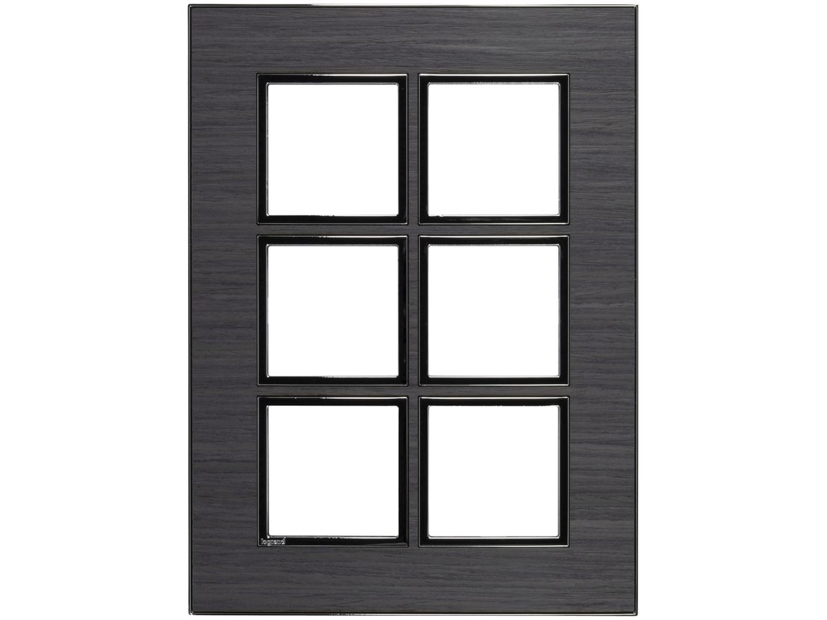 Abdeckrahmen ATO 2×3 Modul, grey oak