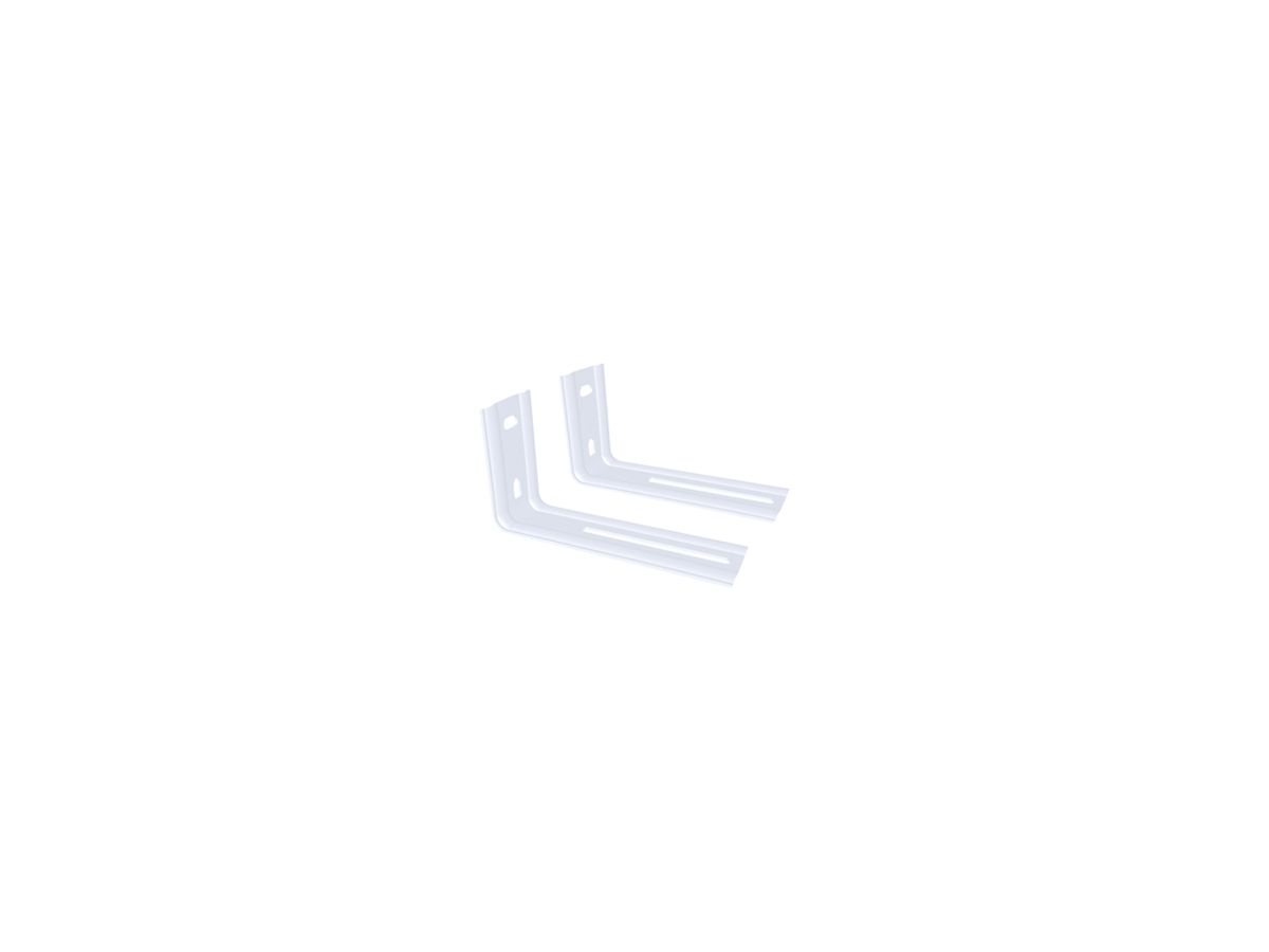 Wandmontagewinkel ESYLUX 110 für ELX, SLX, weiss 1 Paar