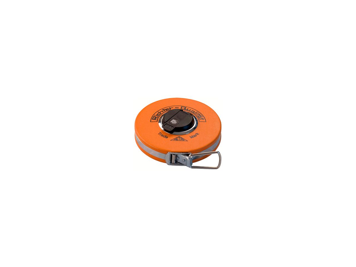 Massband Richter 308GP/20 20m Stahl metrische Teilung 620g