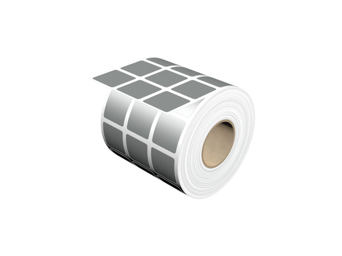 Etikette Weidmüller THM MT30X selbstklebend 27×27mm Polyester silber