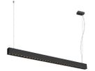 LED-Pendelleuchte SLV GLENOS PRO 60W 3200lm 3000K DALI 1285mm schwarz