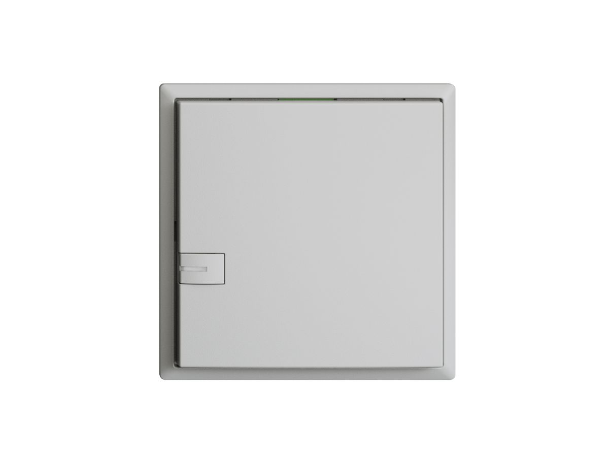 UP-Taster KNX 1-fach EDIZIOdue hellgrau RGB mit LED