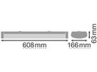 LED-Decken-/Wandleuchte LEDVANCE LN SF 600 18W 2250lm 3000K IP44 weiss