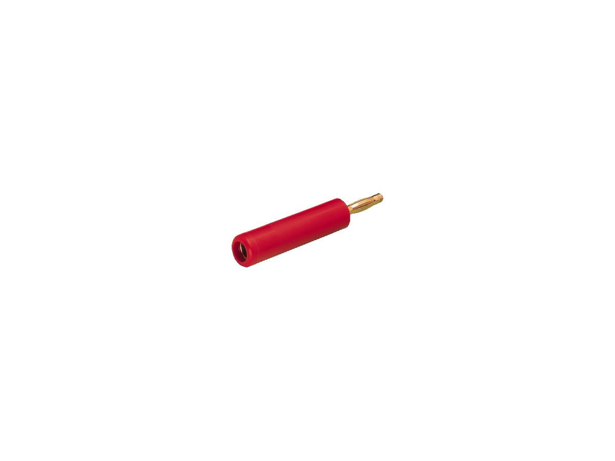 Prüfstecker WAGO 4mm rot